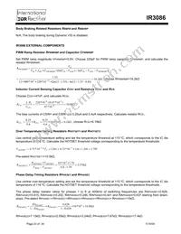 IR3086MPBF Datasheet Page 23