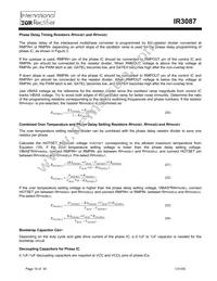 IR3087M Datasheet Page 18