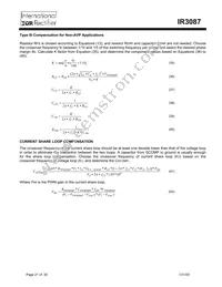 IR3087M Datasheet Page 21