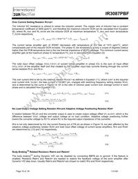 IR3087MPBF Datasheet Page 16