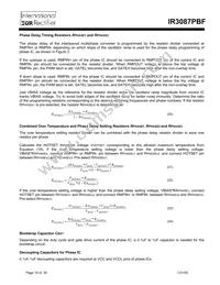 IR3087MPBF Datasheet Page 18