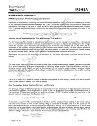 IR3088AMTR Datasheet Page 16