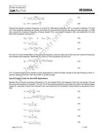 IR3088AMTR Datasheet Page 19