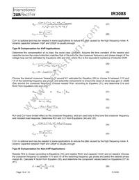 IR3088MTRPBF Datasheet Page 19