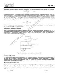 IR3092M Datasheet Page 23