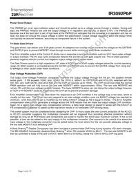 IR3092MTRPBF Datasheet Page 14