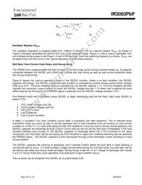 IR3093MTRPBF Datasheet Page 20