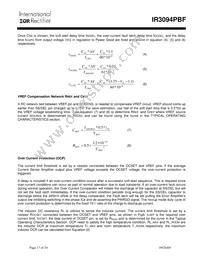 IR3094MPBF Datasheet Page 17