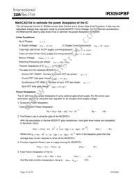 IR3094MPBF Datasheet Page 23