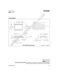 IR3220S Datasheet Page 15