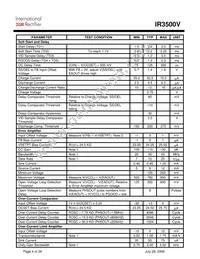 IR3500VMTRPBF Datasheet Page 4