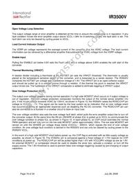 IR3500VMTRPBF Datasheet Page 19