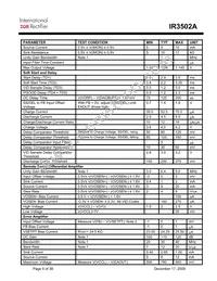 IR3502AMTRPBF Datasheet Page 5