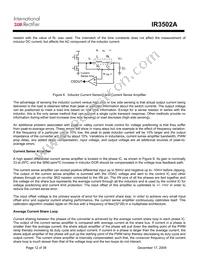 IR3502AMTRPBF Datasheet Page 12