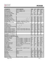 IR3502BMTRPBF Datasheet Page 5