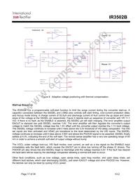 IR3502BMTRPBF Datasheet Page 17