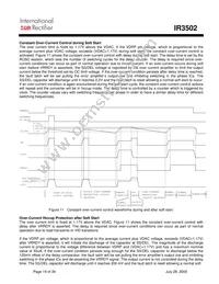 IR3502MTRPBF Datasheet Page 19