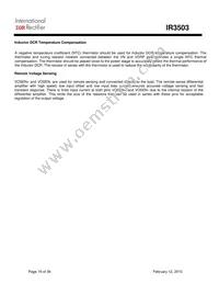 IR3503MTRPBF Datasheet Page 16