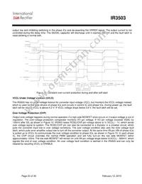 IR3503MTRPBF Datasheet Page 23
