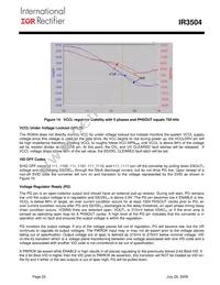 IR3504MTRPBF Datasheet Page 22