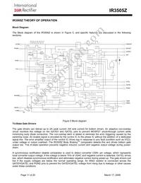 IR3505ZMTRPBF Datasheet Page 11