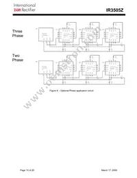 IR3505ZMTRPBF Datasheet Page 15