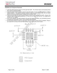 IR3505ZMTRPBF Datasheet Page 17