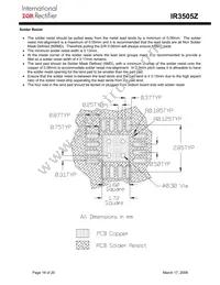 IR3505ZMTRPBF Datasheet Page 18