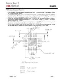 IR3506MTRPBF Datasheet Page 17