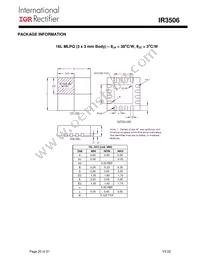 IR3506MTRPBF Datasheet Page 20