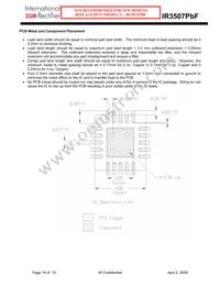 IR3507MTRPBF Datasheet Page 16