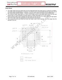 IR3507MTRPBF Datasheet Page 17