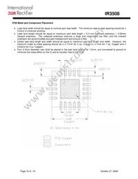 IR3508MTRPBF Datasheet Page 16