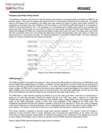 IR3508ZMTRPBF Datasheet Page 8