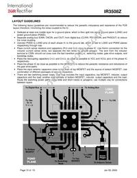 IR3508ZMTRPBF Datasheet Page 15