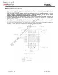 IR3508ZMTRPBF Datasheet Page 16