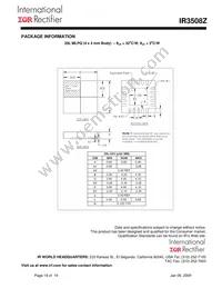 IR3508ZMTRPBF Datasheet Page 19