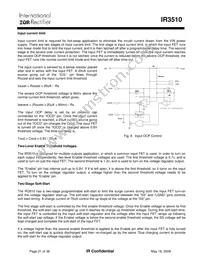 IR3510MTRPBF Datasheet Page 21