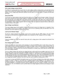 IR3513ZMTRPBF Datasheet Page 20