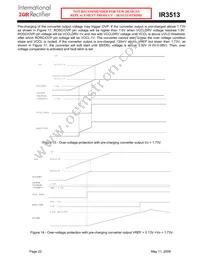 IR3513ZMTRPBF Datasheet Page 22