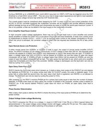 IR3513ZMTRPBF Datasheet Page 23