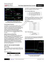 IR35211MTRPBF Datasheet Page 21