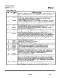 IR3521MTRPBF Datasheet Page 3