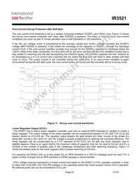 IR3521MTRPBF Datasheet Page 22