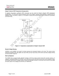 IR3523MTRPBF Datasheet Page 17