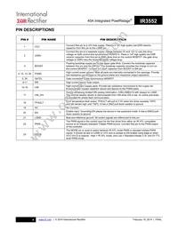 IR3552MTRPBF Datasheet Page 4