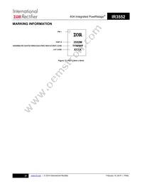 IR3552MTRPBF Datasheet Page 21