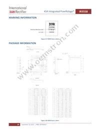 IR3558MTRPBF Datasheet Page 20