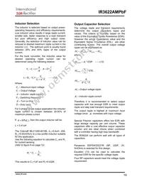 IR3622AMTRPBF Datasheet Page 19