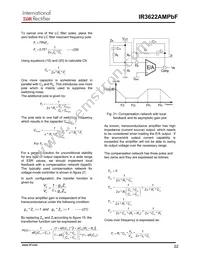 IR3622AMTRPBF Datasheet Page 22